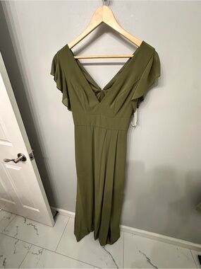 David's Bridal | Dresses | Davids Bridal Sage Green Bridesmaid Dress |  Poshmark